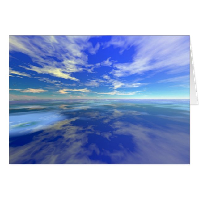 Vol au-dessus de l'eau (Devant horizontal)