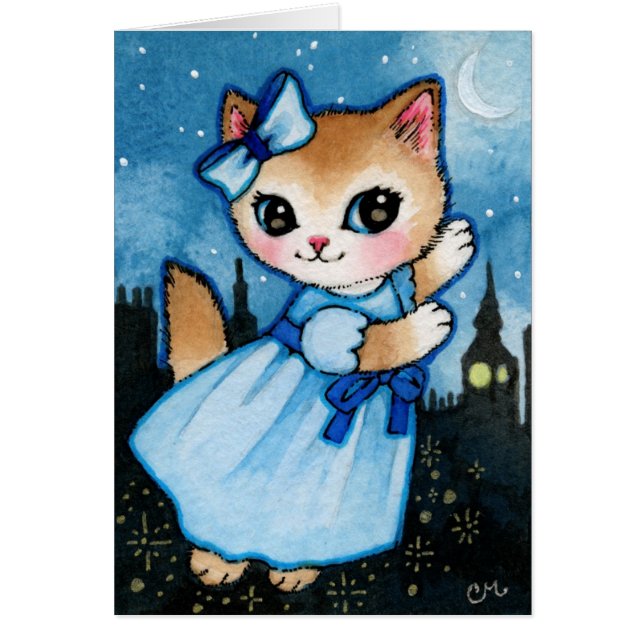 Vol de chat de Wendy - Peter Pan mignon Kitty (Devant)