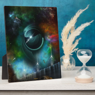 Vol De La Plaque Photo D'Art Fractal Corbius
