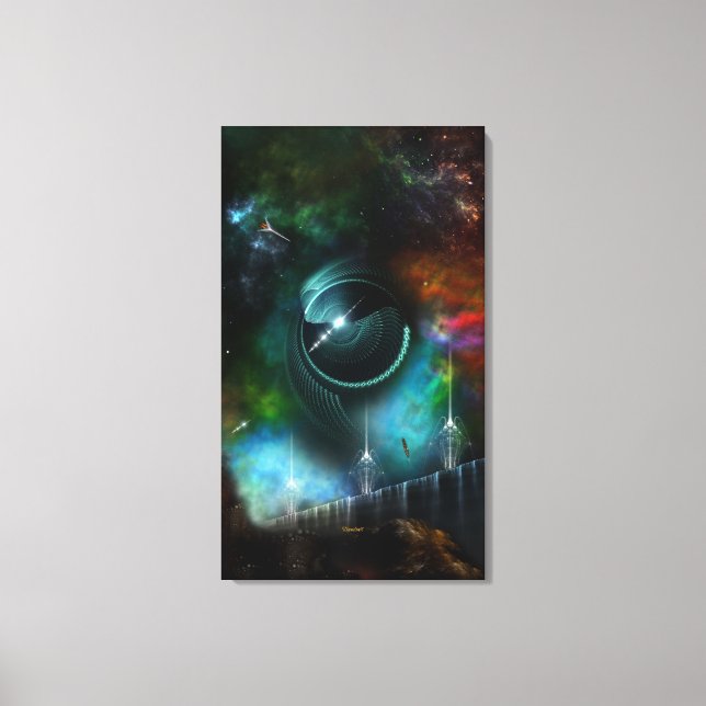 Vol De La Toile Fractée Corbius Impression (Recto)