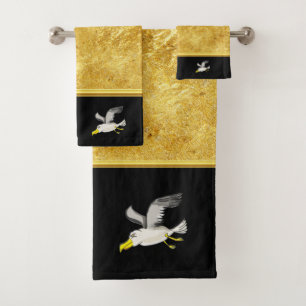 Vol de mouette aérien avec une conception de
