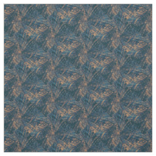 Vol du tissu de motif d'abrégé sur paon