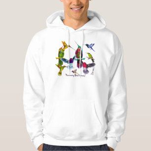 VOL HUMMING OISEAUX SWEAT - SHIRT À CAPUCHE AMUSAN