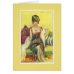 Volant vintage sur un plateau,