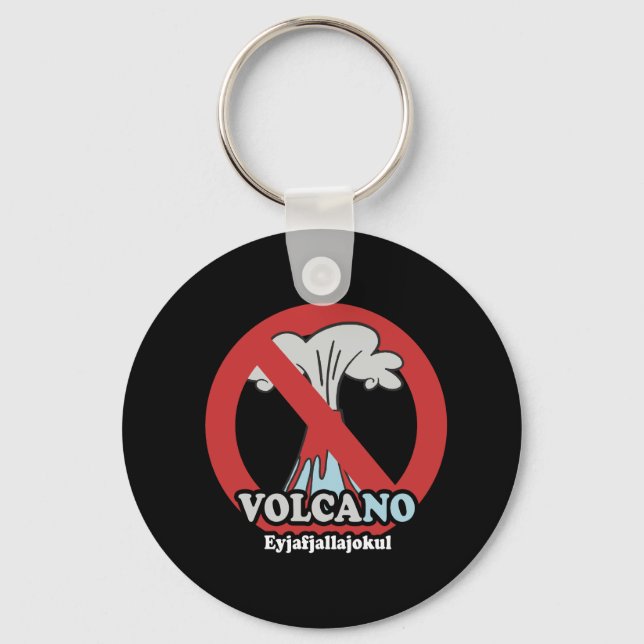 VOLCA-NO SCHLÜSSELANHÄNGER (Vorderseite)