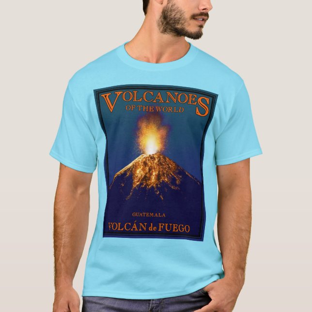 Volcán de Fuego Guatemala T-Shirt (Vorderseite)
