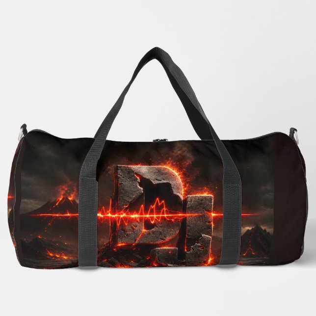 Volcanic Pulse DJ Duffle Bag (Vorderseite)