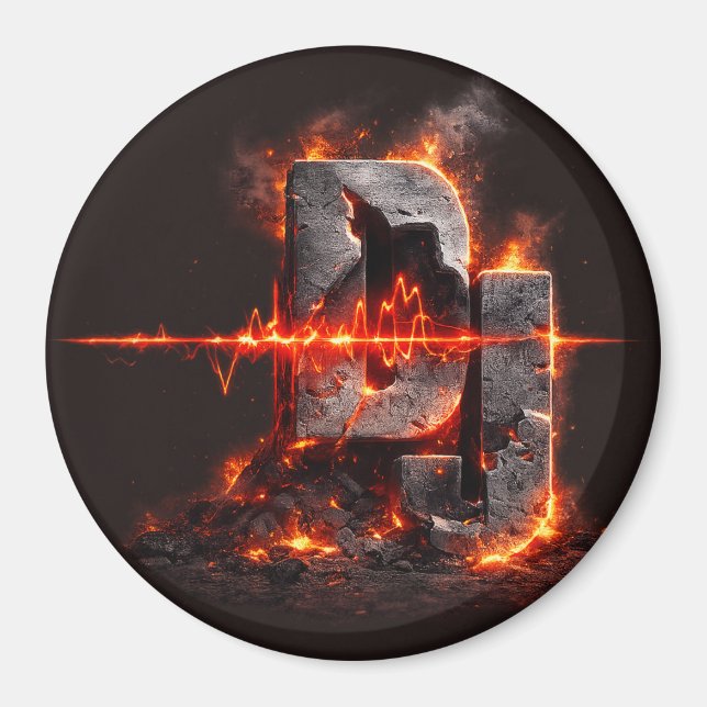 Volcanic Pulse DJ Magnet (Vorne)