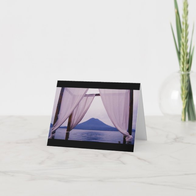 Volcankarte Karte (Vorderseite)