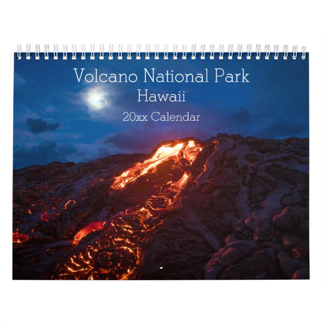 Volcano National Park Calendar Kalender (Titelbild)
