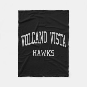 Volcano Vista High School Hs Albuquerque Nm Retro Fleecedecke