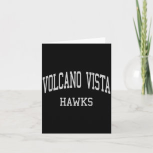 Volcano Vista High School Hs Albuquerque Nm Retro  Karte
