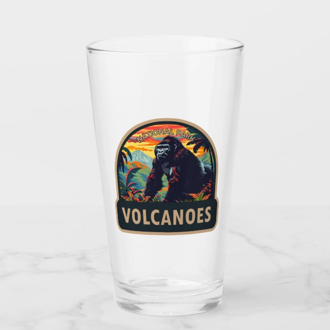 Volcanos Nationalpark California Glas (Vorderseite)