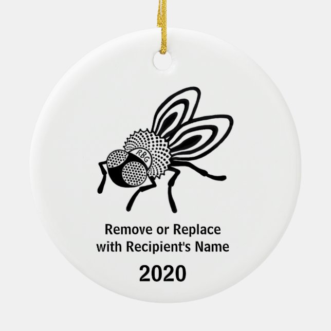 Volée RBG personnalisable avec ornement de collier (Dos)