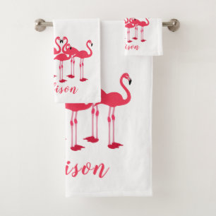 Volée Rose De Flamants roses À Thème