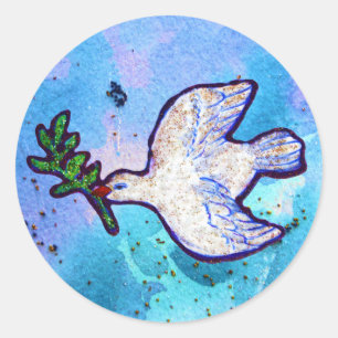 Voler Dans Le Sticker Ciel Bleu