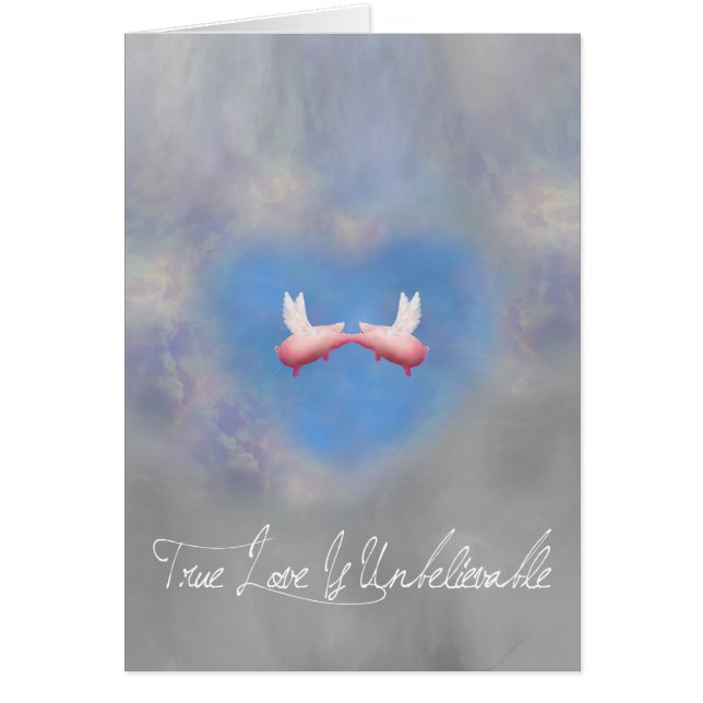 Voler Des Cochons Embrasser Un Amour Véritable Est (Devant)