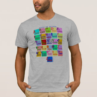 VÖLKER DER BUCHSTABEN T-Shirt