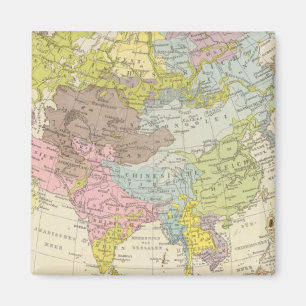 Volkerkar te von Asien Magnet