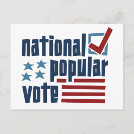 Volksabstimmung Postkarte