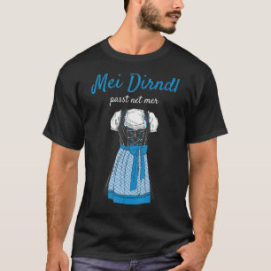 Volksfest Blouse Mei Dirndl Fits Net Mer Replaceme T-Shirt
