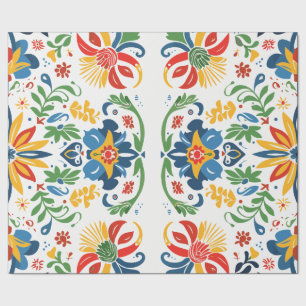 Volksgut Blumenmuster-Wrap-Papier Geschenkpapier