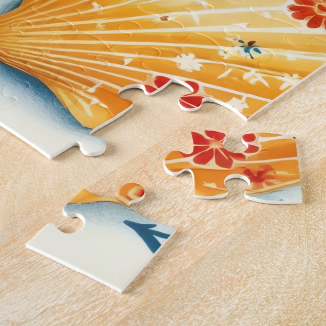 Volksgut Meeresschalen-Puzzle (Seite)