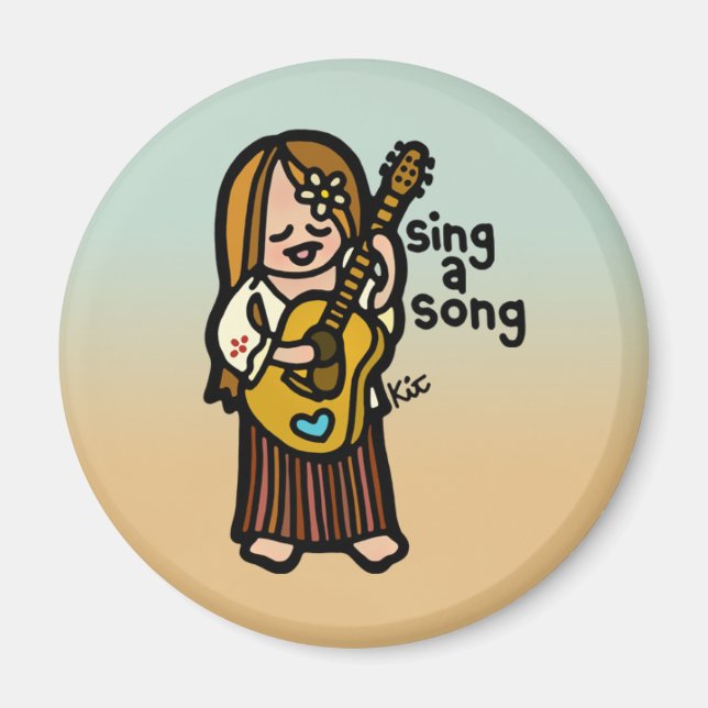 Volksinger Magnet. Magnet (Vorne)