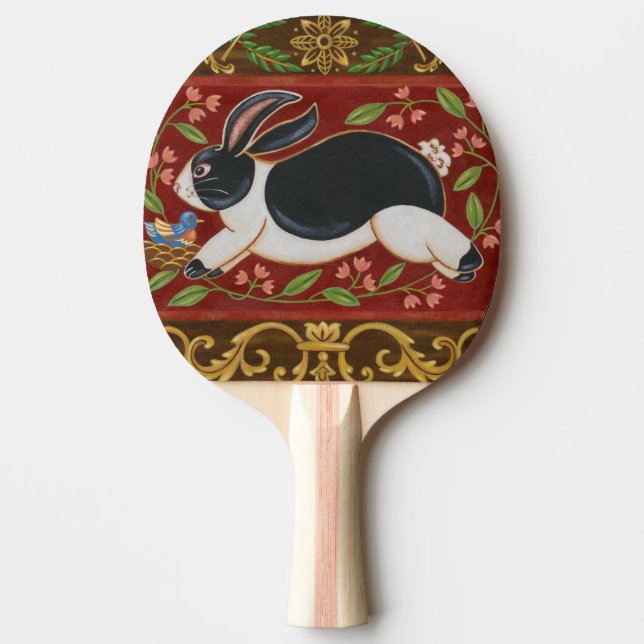 Volkskaninchen Tischtennis Schläger (Vorderseite)