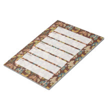 Volkskunst-Motten, Schmetterlinge Wochenplaner