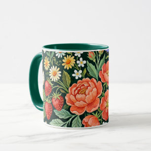 Volkskunstgarten Szenerie Tasse