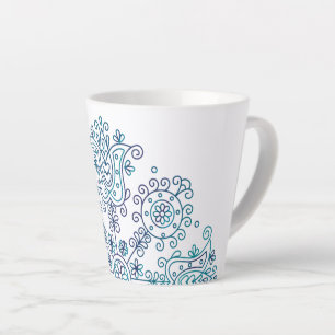 Volkskunststickereidesign Milchtasse