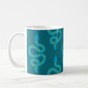 Volkslied Kunst Texturierte Grungy Hexerische Schl Kaffeetasse