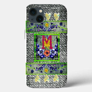 Volkslied Kunststoffjeans Anfangs Hippie iPhone Hülle