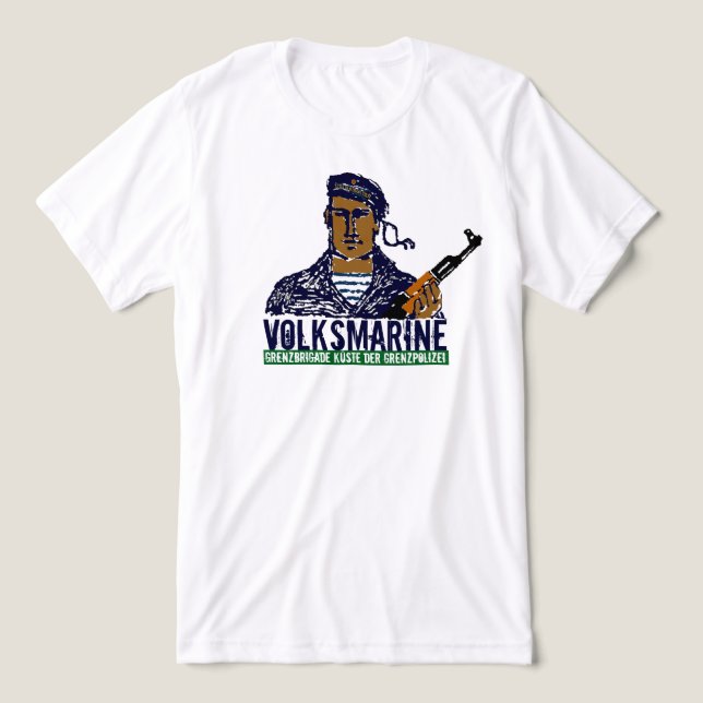VOLKSMARINE Tri-Blend SHIRT (Design Vorderseite)