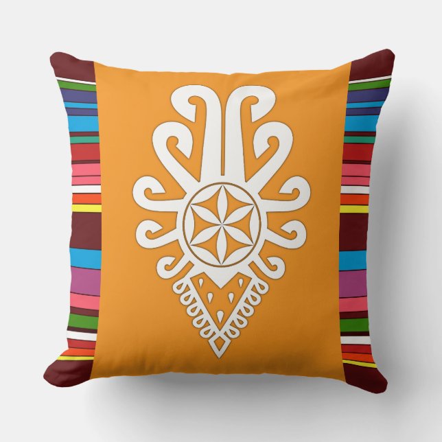 Volksmuster der polnischen Bergbewohner - Parzenic Kissen (Vorderseite)