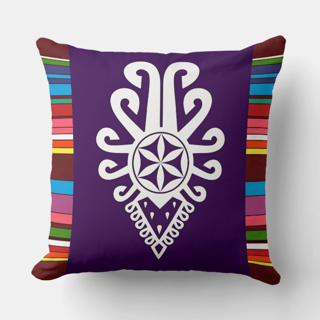 Volksmuster der polnischen Bergbewohner - Parzenic Kissen (Vorderseite)