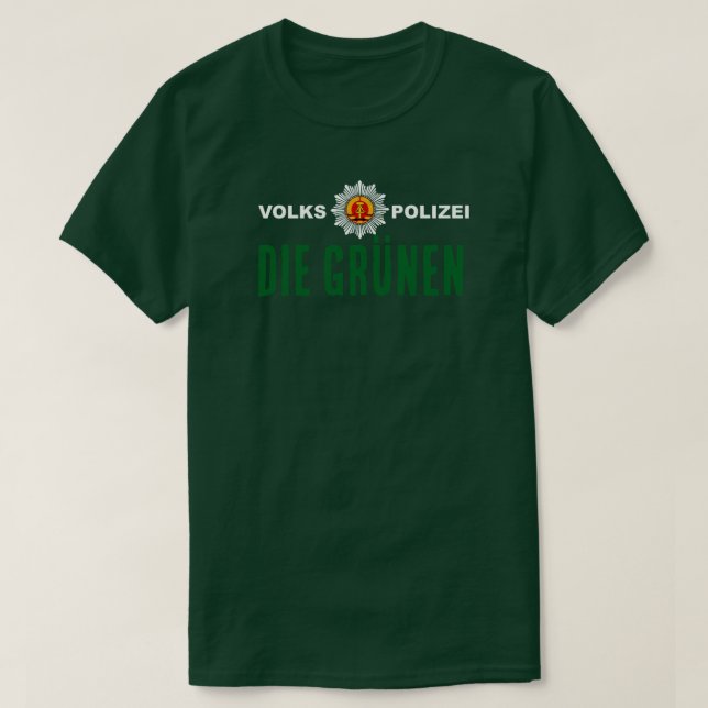 Volkspolizei T-Shirt (Design vorne)