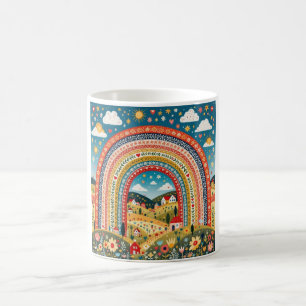 Volksregenbogen-Tasse Kaffeetasse