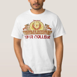 Volksrepublik Ihres Schul-oder Platz-T - Shirt