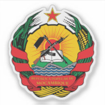 Volksrepublik Mosambik Emblem (1982-1990)