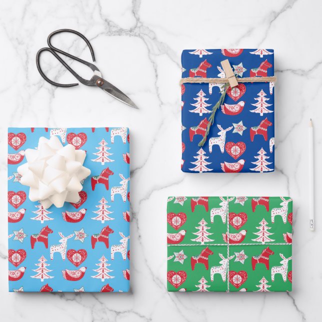 Volkssäuferherz-Skandal Geschenkpapier Set (Vorderseite)