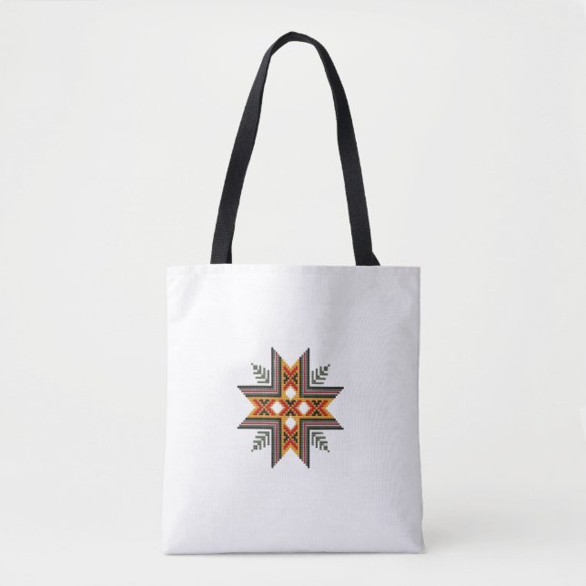 Volkssternstickerei Tasche (Vorderseite)