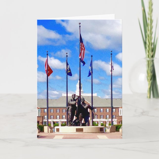 Volkstrauertag Karte (Vorderseite)