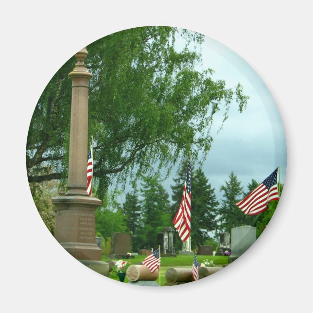 Volkstrauertag Magnet (Vorne)