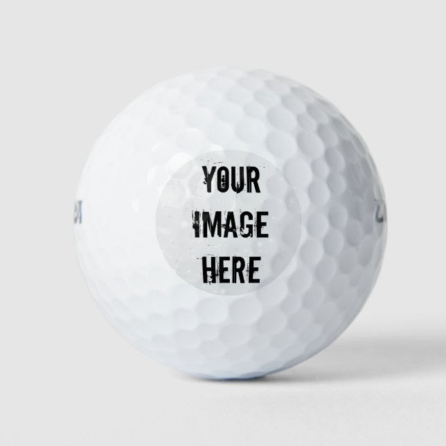 Voll anpassbare Goldbälle Golfball (Vorderseite)