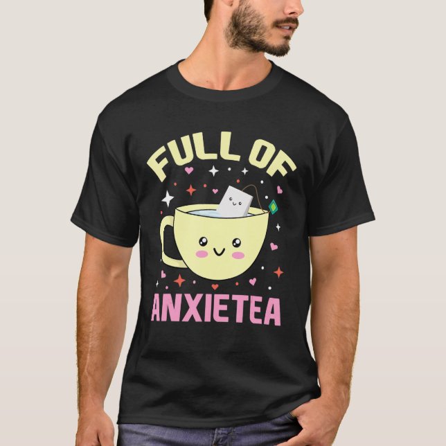 Voll Anxietea Niedlicher Cup of Tee and Tea Bag Te (Vorderseite)