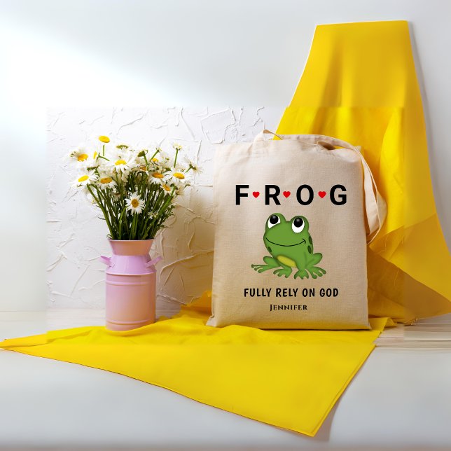 Voll auf Gott Personalisiert Tragetasche (Von Creator hochgeladen)