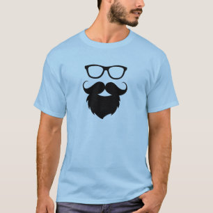 Voll gewachsener lustiger Bart-Mann T-Shirt
