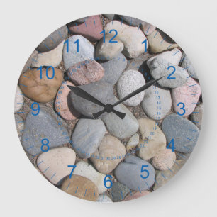 Voll von der Felsen-großen runden Wanduhr
